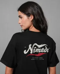 Camiseta Mujer Negro M 202G018_NEG194004 Rifle