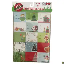 Tarjeta de Para Navidad X15