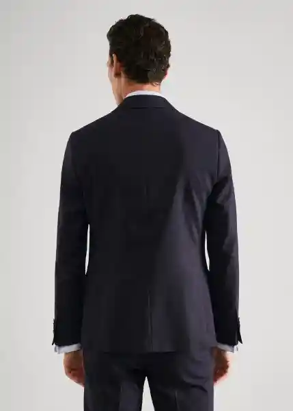 Blazer Americana Breda Navy Talla 48 Hombre Mango