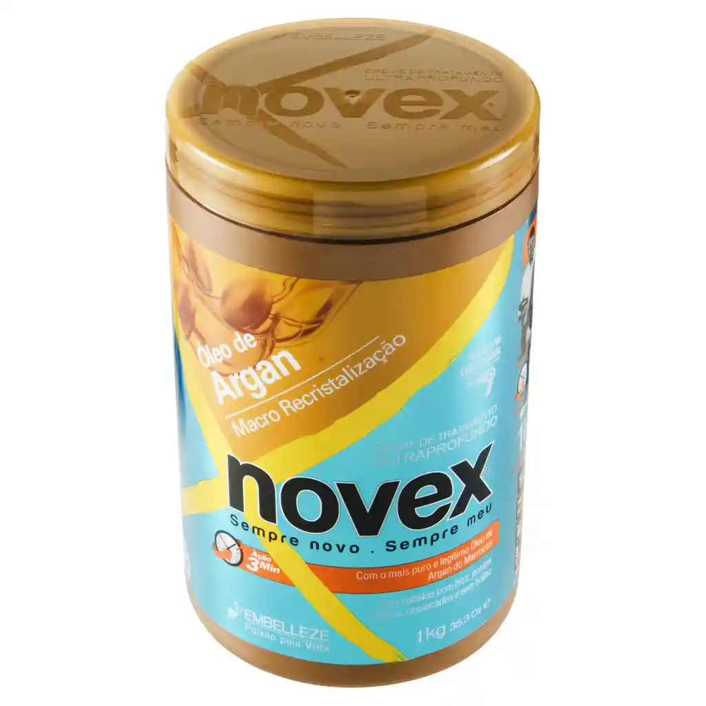 Novex oleo de argan 1000g