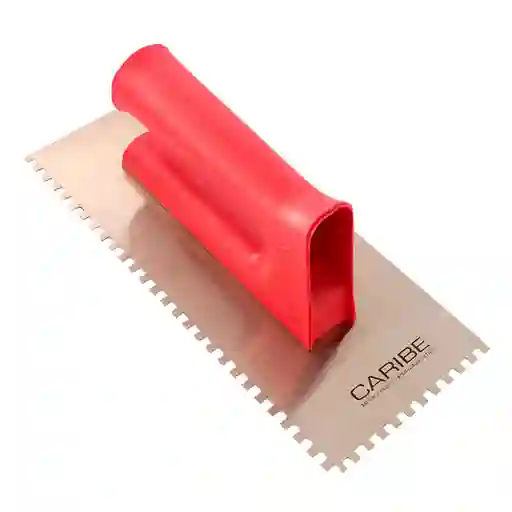 Caribe Llana Profesional Dentada Plástico 5 x 5 cm