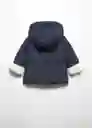 Abrigo Anorak Galo Marino Talla 66 Niña Mango