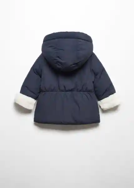 Abrigo Anorak Galo Marino Talla 66 Niña Mango