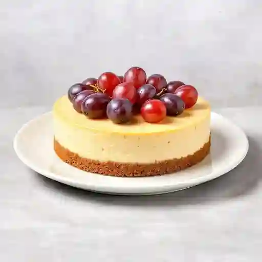 Cheesecake De Chocolate Blanco Y Uva Isabella
