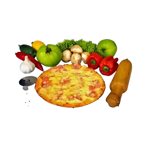Pizza Jamón y Queso