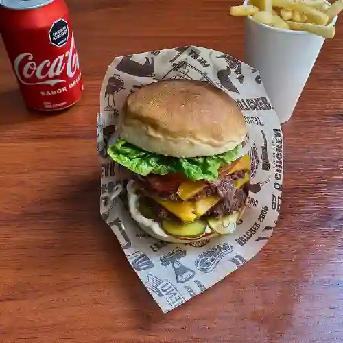 Combo Burger Clásica Doble