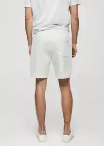 Short Funchal Gris Claro Vigoré Talla XL Hombre Mango