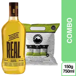 Combo Sixpack Papa Lima Limón + Aguardiente Antiqueño Sin Azucar