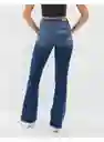 Jean Flare Azul Talla 10 Long Mujer American Eagle