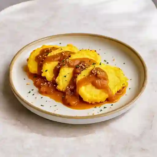 Patacones Gratinados