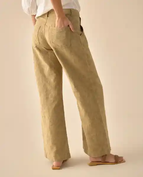 Pantalón Crudo Nevisca Claro Talla 8 631G030 Esprit