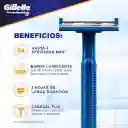 Gillette Cuchilla de Afeitar Prestobarba Desechable Para Hombre
