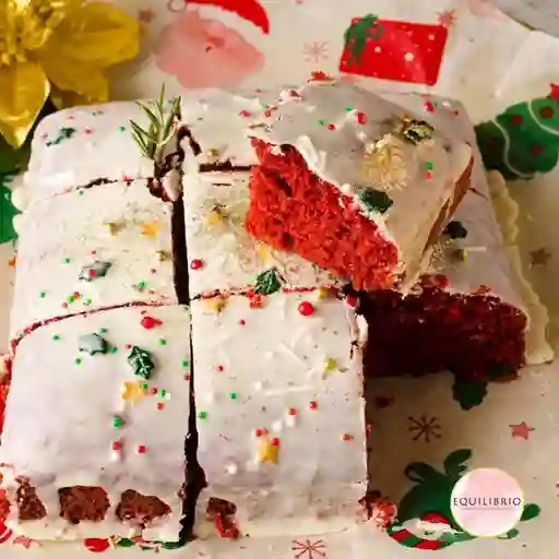 Brownie red velvet caja x 9 unidades