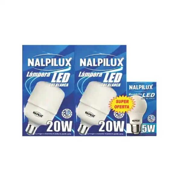 Nalpilux Bombillo Led 20W