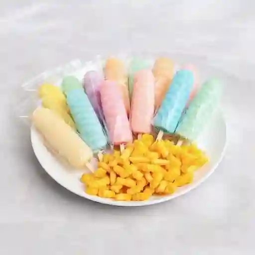 12 Bolis en agua +papa rizada gratis 36g