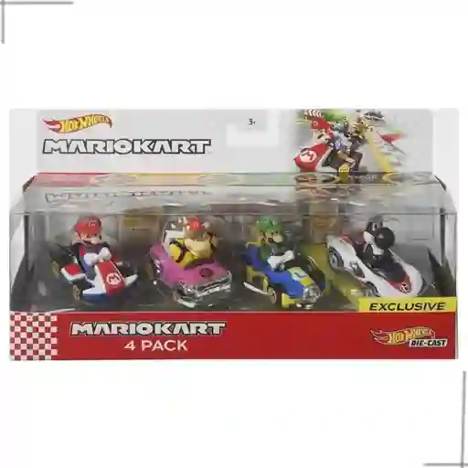 Hot Wheels Carro de Colección Mario Kart