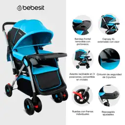 Bebesit Coche Napoli Blue