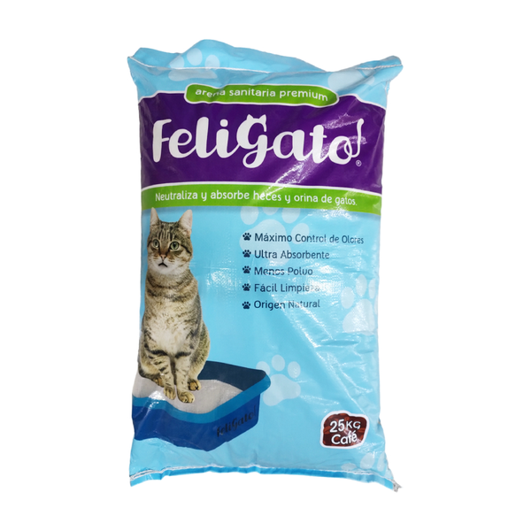 Feligato Arena Para Gato Café 25 kg