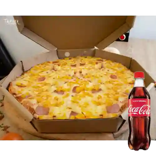 Mediana Hawaiana + Coca-cola 500ml