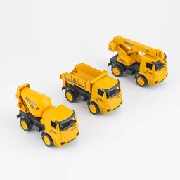 Maypa Carro Construcción Amarillod Plástico 16 x 7 cm