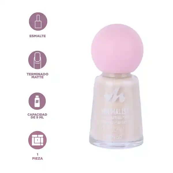 Esmalte de Uñas Base de Aceite Serie Minimalist Matte 02 Miniso