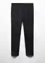 Pantalón Roma Gris Talla 42 Hombre Mango