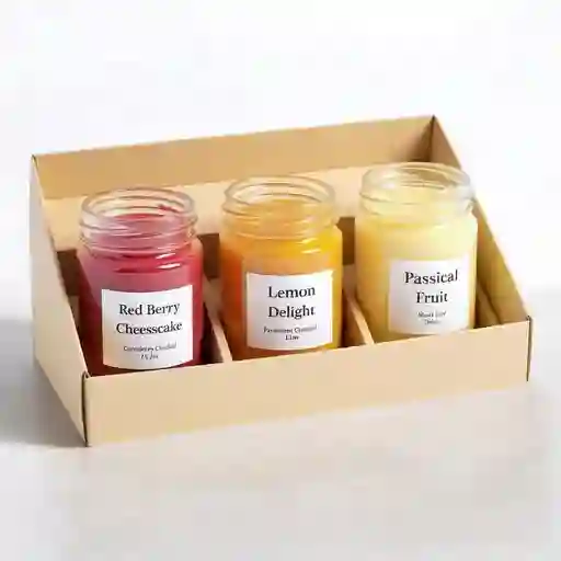 Estuche postres x 3und