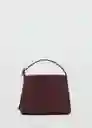 Bolso P Winnie Burdeos Talla 99 Mujer Mango
