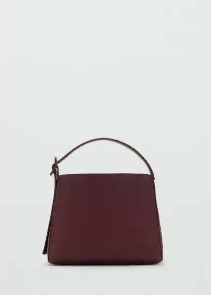 Bolso P Winnie Burdeos Talla 99 Mujer Mango