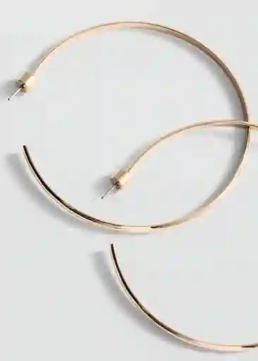 Pendientes Ramona Oro Talla 99 Mujer Mango