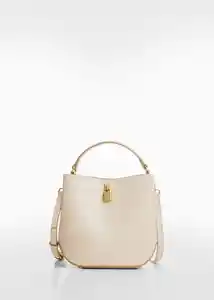 Bolso M Miguel Offwhite Talla 99 Mujer Mango