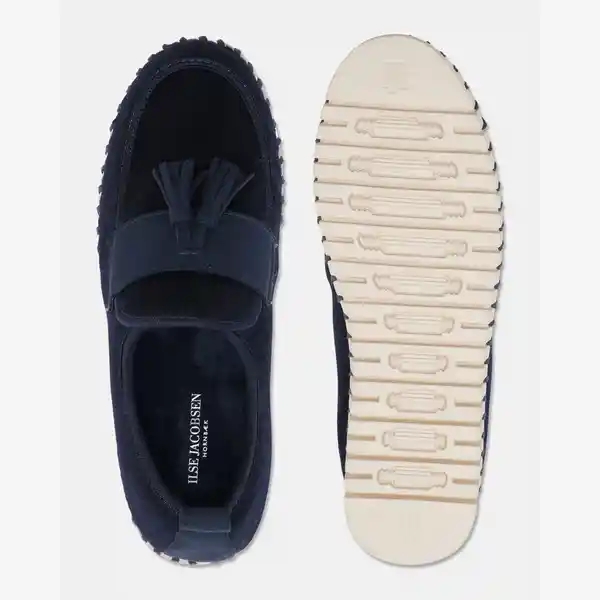 Ilse Jacobsen Tenis Confortables Para Mujer Tulip Ivory Azul 36