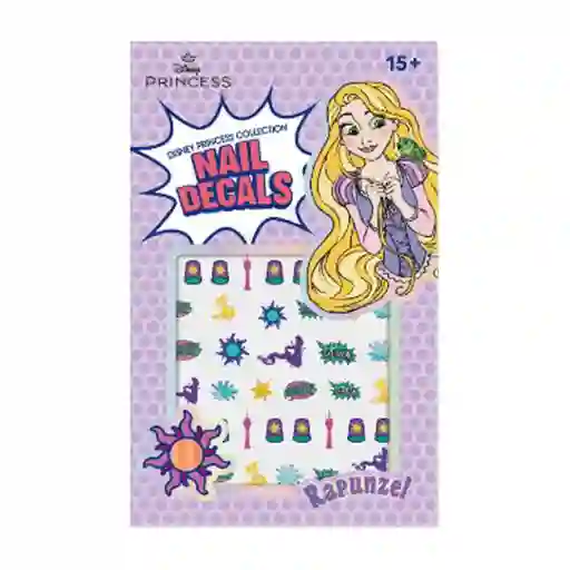 Calcomanía de Uñas Serie Disney Princess Rapunzel Miniso