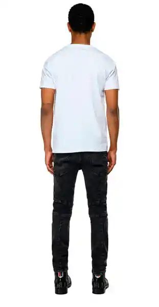 Replay Camiseta Compact Cotton Jersey Blanco Talla XL