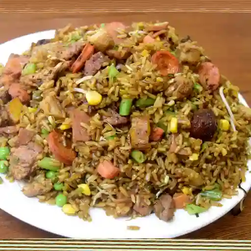 Arroz paisa medio