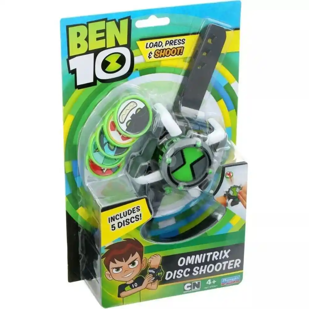 Playmates Juguete Ben 10 Omnitrix Lanzador de Discos