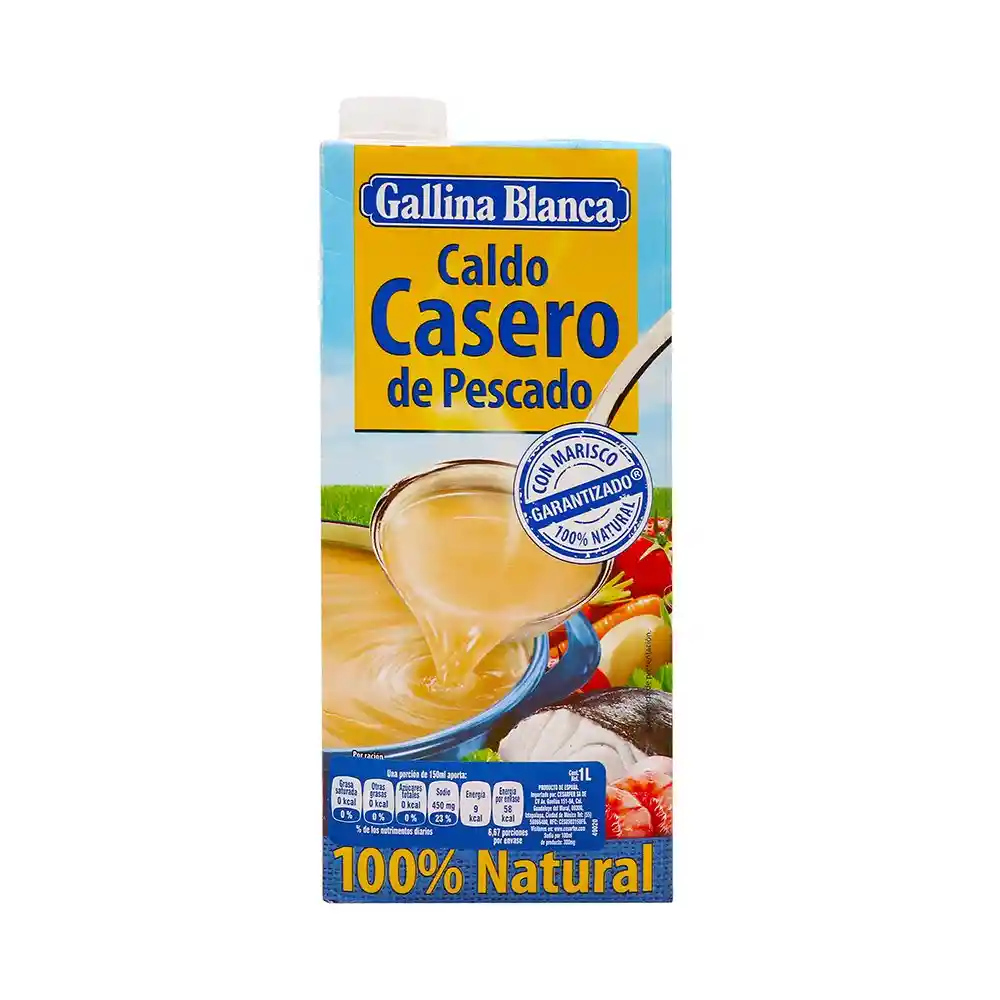 Gallina Blanca Caldo de Pescado 100% Natural