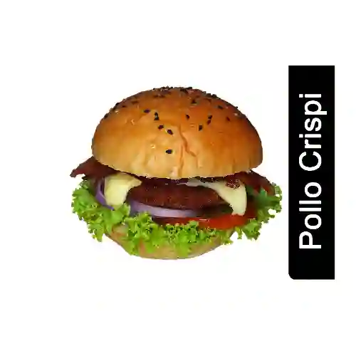 Hamburguesa Pollo Crispi