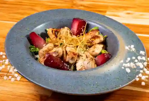 La Ensalada de Pollo y Peras