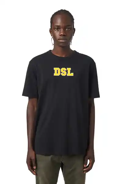 Diesel Camiseta T-Just-B85 Negro Talla S