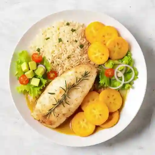 Filete De Pescado En Romero