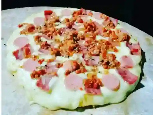 Pizza de Carnes Personal X 4 Porciones