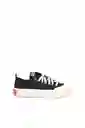 Diesel Tenis S-Muji lc w Bicolor Negro Blanco Talla 5.5