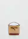 Bolso P Mateo Cuero Talla 99 Mujer Mango