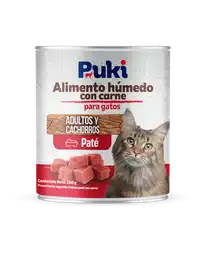 Puki Alimento Húmedo Con Carne Para Gatos