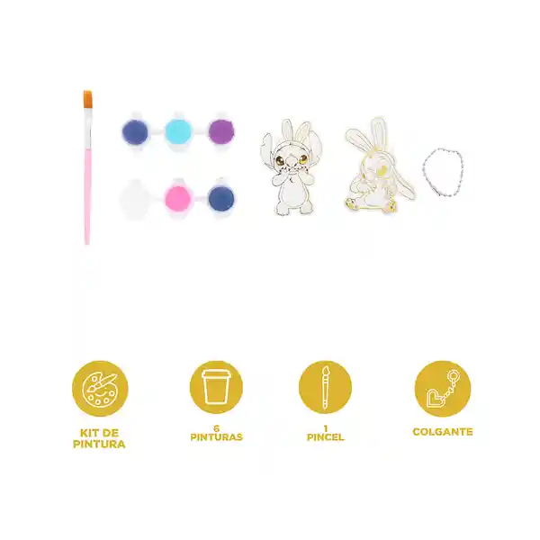 Set Para Pintura Lilo & Stitch Disney Miniso