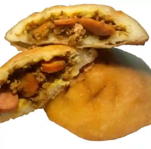 Arepa Pollo con Champiñón