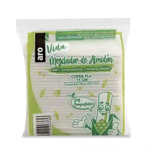 Mezclador Café Aro Vida Pla 11cmx500u