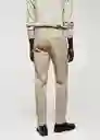 Pantalón Dublino Arena Talla 46 Hombre Mango