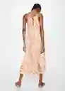 Vestido Max-H Coral Talla XS Mujer Mango